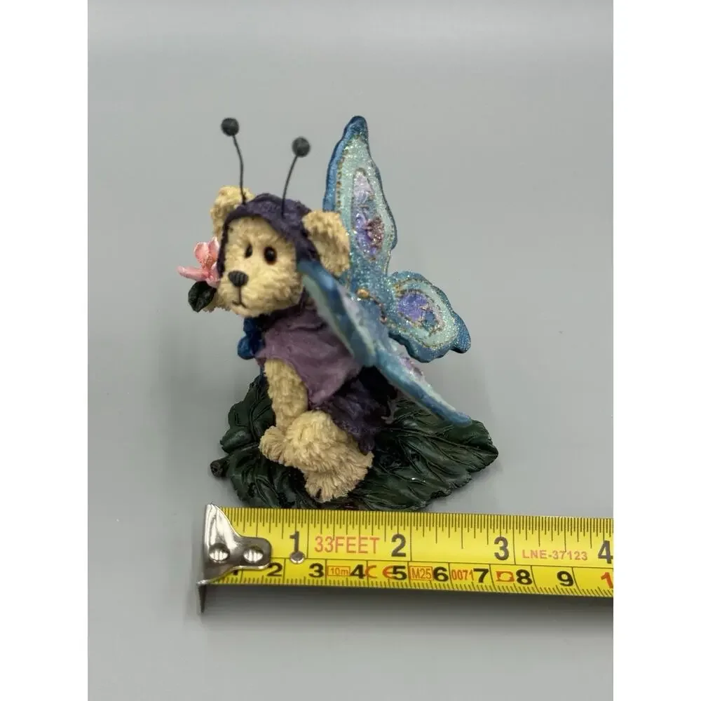Boyds Bear Flutter B. Bye Flights of Fancy Butterfly Resin Figurine 227750